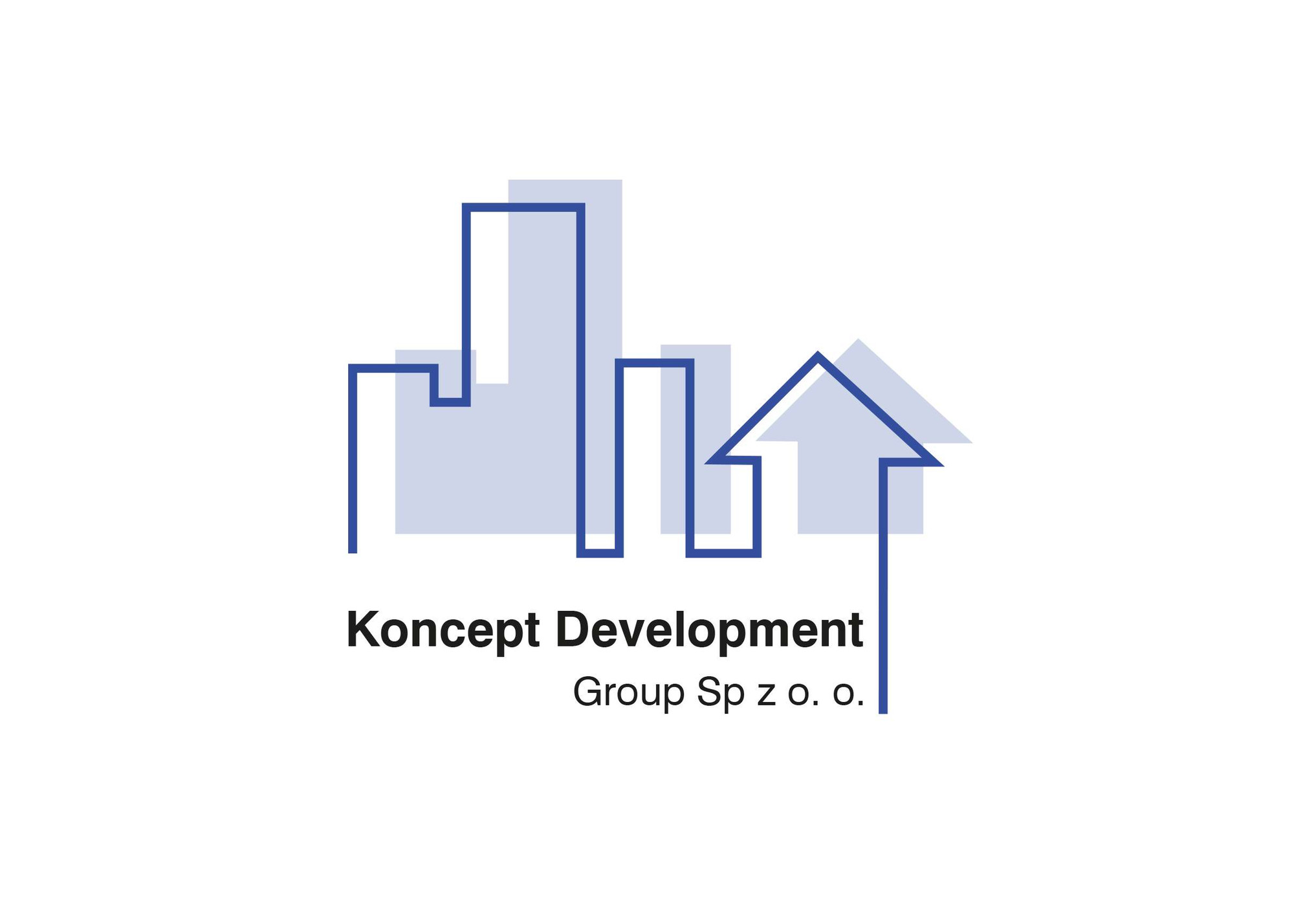 Projekt logo deweloper nieruchomości - UR Projekty