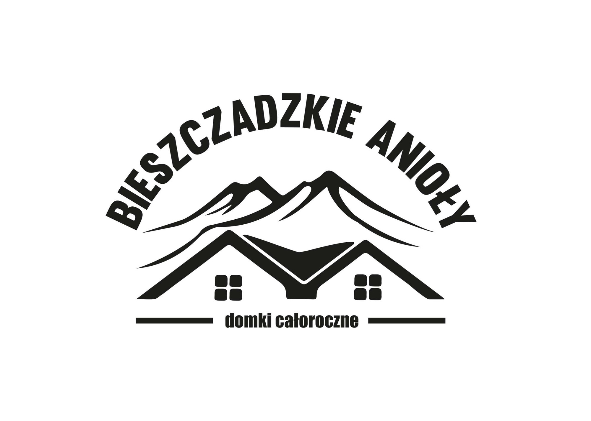 Projekt logo domki letniskowe Bieszczady - UR Projekty