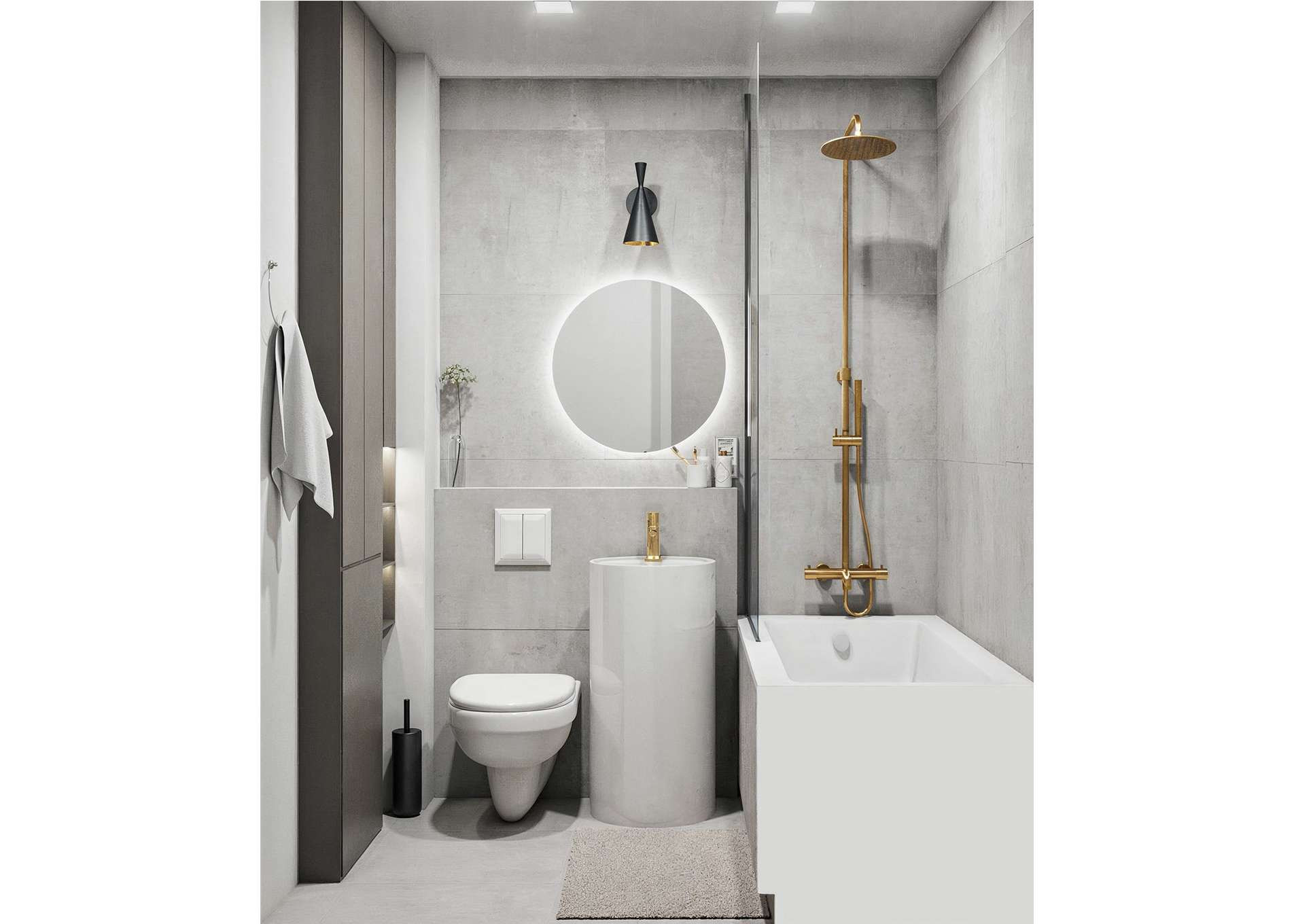 Wizualizacja łazienki